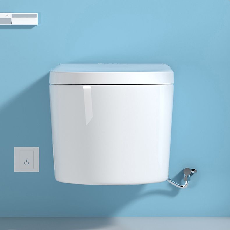 Modern Wall Mount Toilet All-In-One ABS Single Flush Toilet Bowl