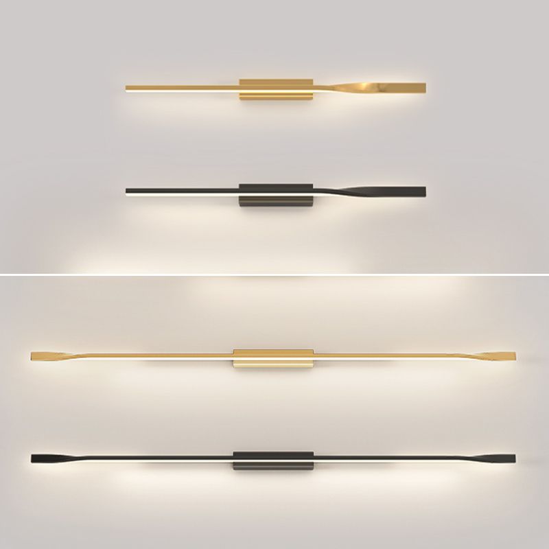 Bar geformte Flurwand Wandleuchte Acryl -Einfachheit LED -Wandbeleuchtung