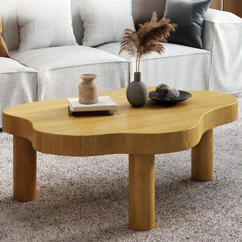Scandinavian Coffee Table Solid Wood 1 Single Cocktail Table