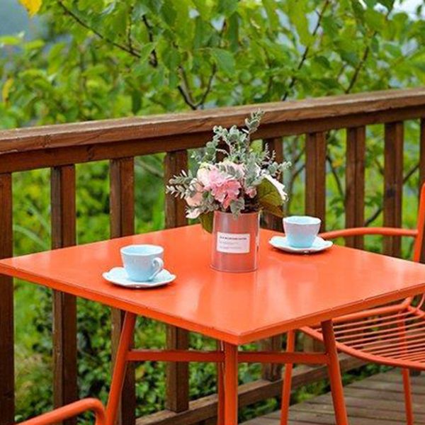 Modern 1/3/4/5 Pieces Bistro Set Metal Dining Bistro Set for Outdoor