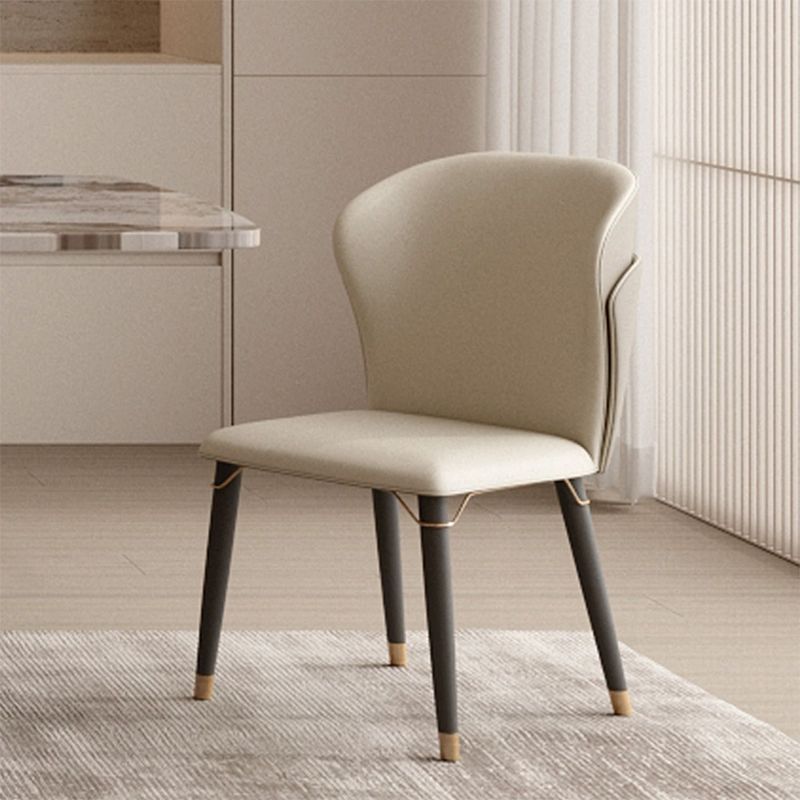 Glam Dining Set 1/3/4 Pcs Gold Rectangle Dining Table with Upholstered Chairs