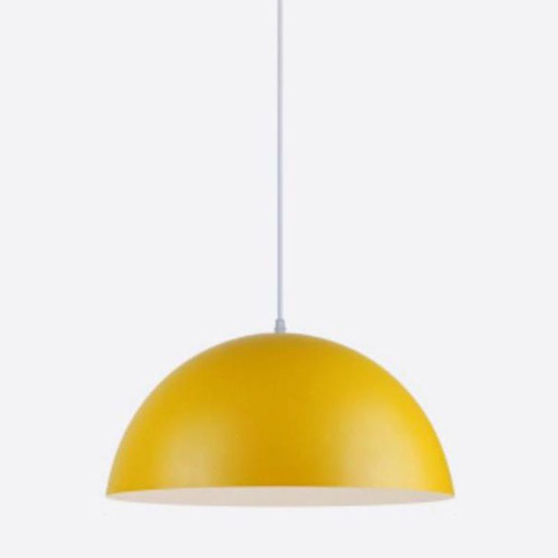 Dome Restaurant Drop Colgante de estilo moderno 1 Luz de techo colgante de luz