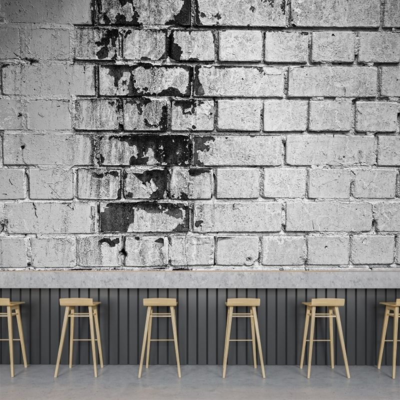 Customized Mural Industrial Style Brick Surface Wallpaper Living Room Wall Decor
