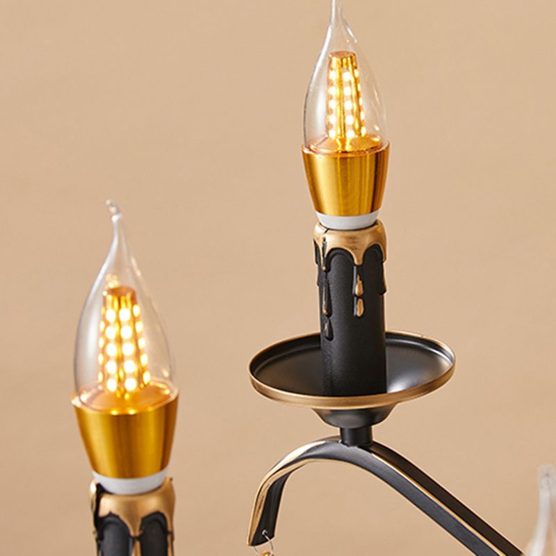 Metaalhangende hanglampen Traditionele hangende lampen voor woonkamer