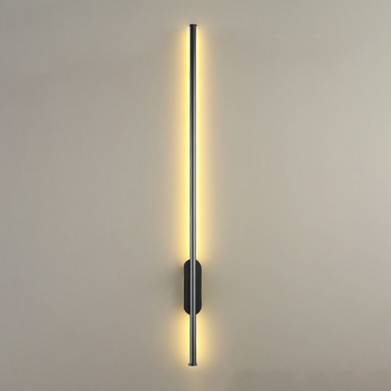 1 Light Linear Wall Sconces Modern Style Metal Wall Mounted Lamps