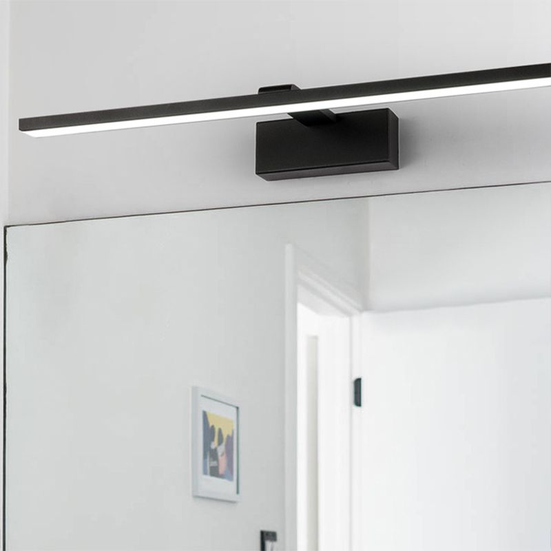 Modern Style Linear Wall Lighting Aluminum Wall Mirror Mounted Light Fixture