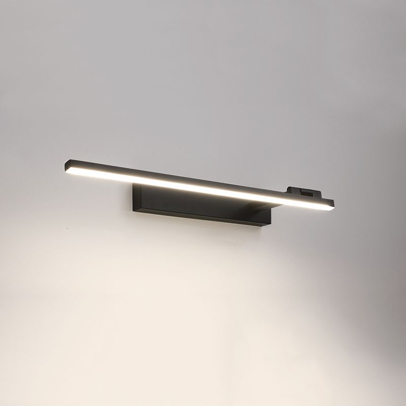 Linear Acrylic 1-Light Vanity Wall Sconce Minimalism Wall Mounted Lamp for Bathroom