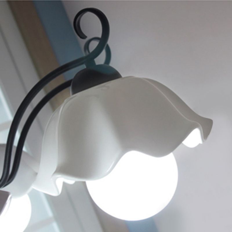 Cerámica contemporánea Luz de colgante de techo Sputnik Luz colgante de colgantes para dormitorio