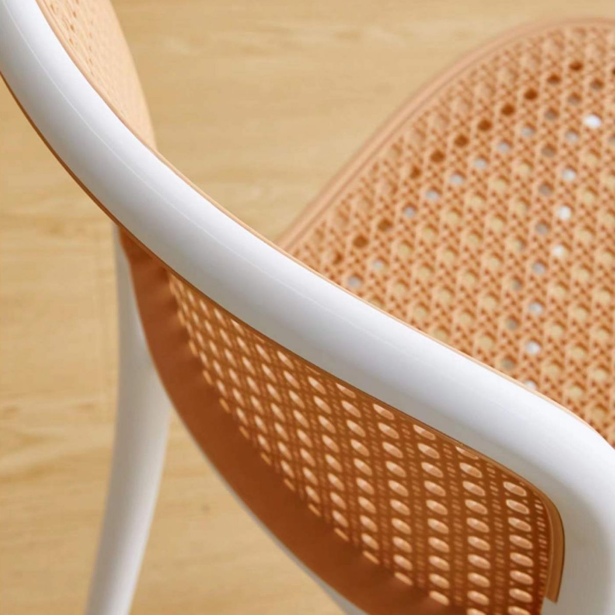 Nordic Style Bar-stool Square Counter Bar Stool with Plastic Legs for Kitchen
