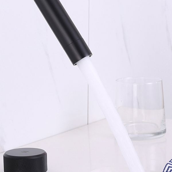 Widespread Modern Bathroom Faucet Knob Handle Gooseneck Vessel Faucet