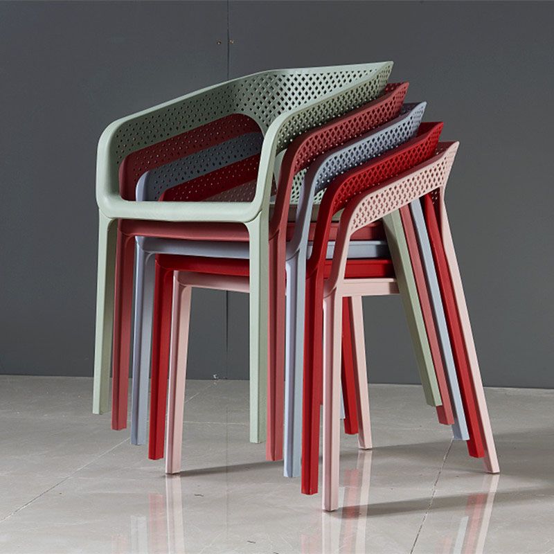 Sillas apilables modernas que cenan el sillón con las piernas plásticas para la cocina