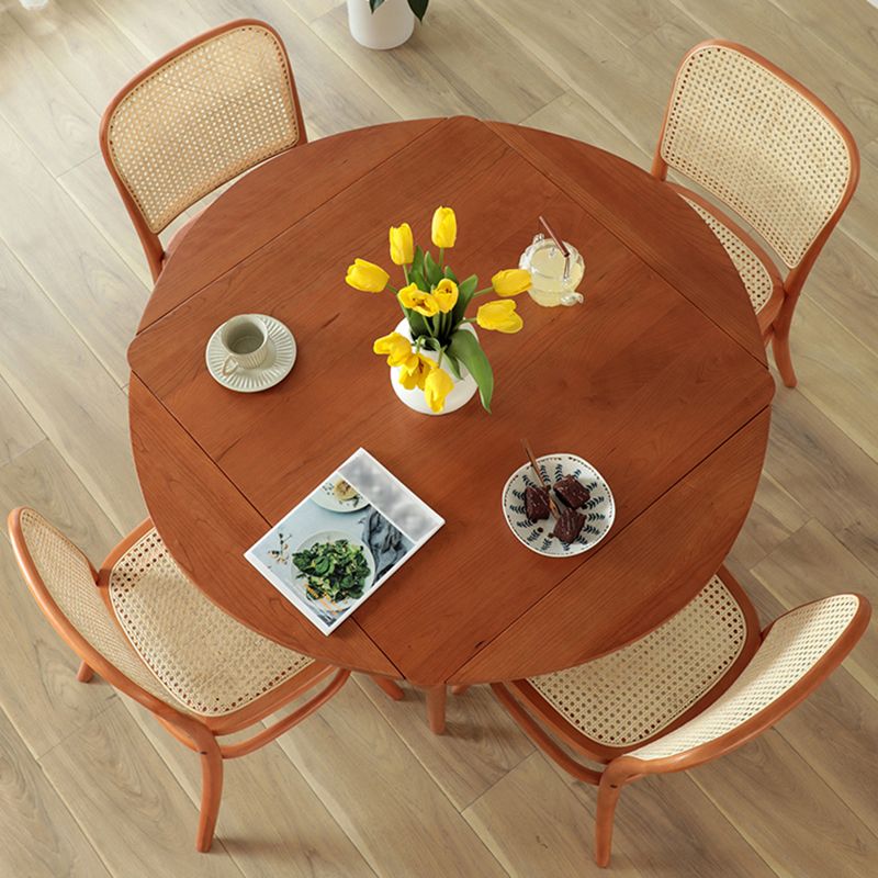 Silla de comedor de estilo tradicional, silla lateral sin brazos de cocina con patas de madera