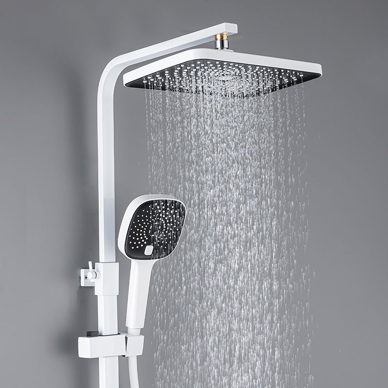 Modern Pressure Balanced Diverter Valve Shower Faucet Adjustable Shower System