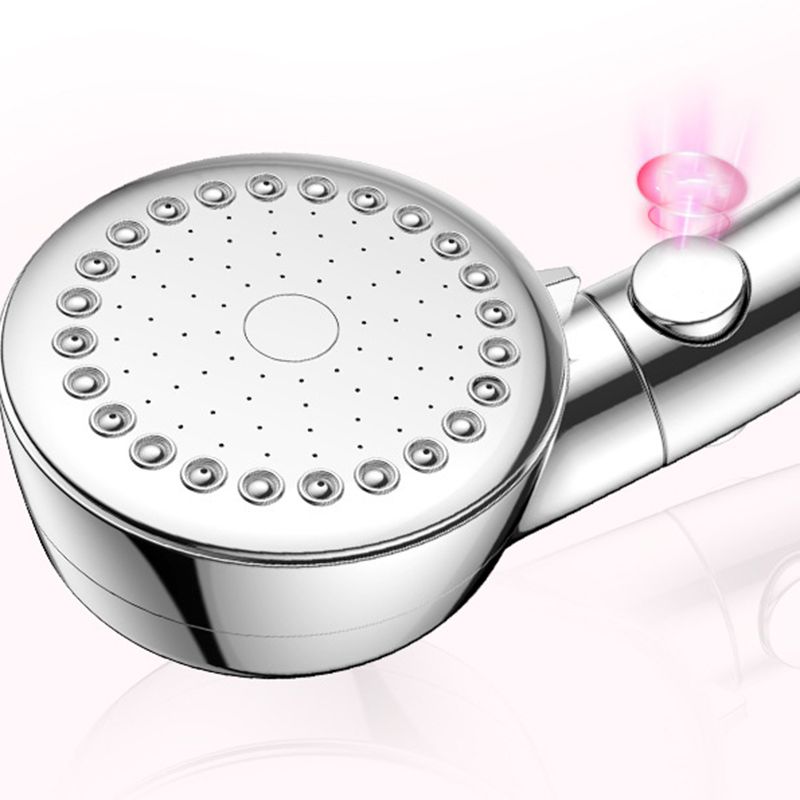 Modern Plastic Shower Head Bathroom Shower Head with Adjustable Spray Pattern