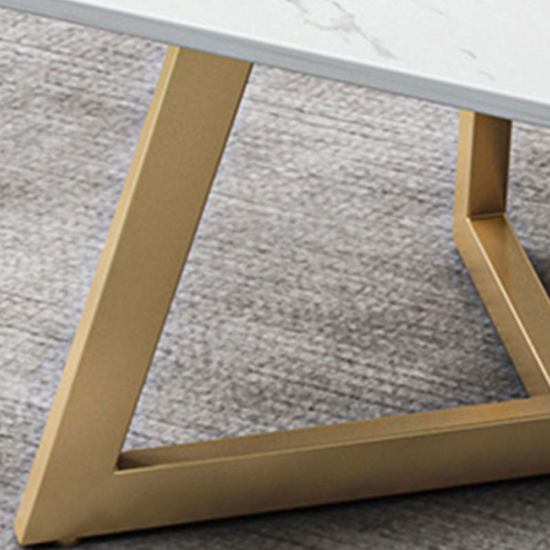 Slate Coffee Table Rectangle 17.7" High Coffee Cocktail Table
