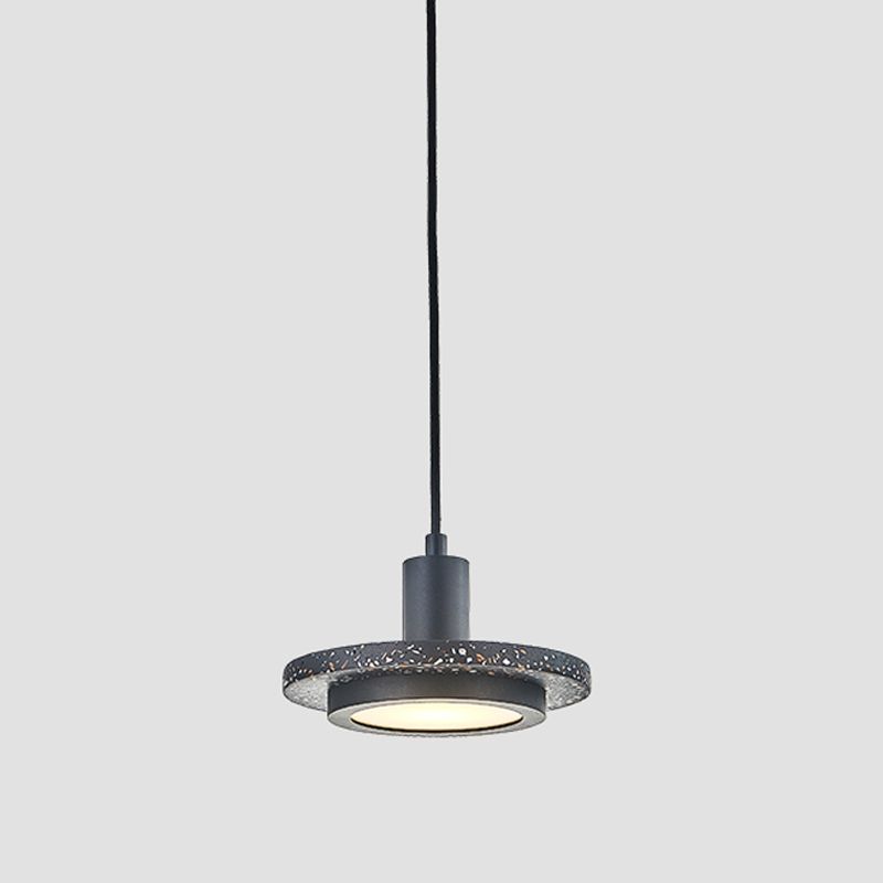 Terrazzo Hanging Light Nordic Pendent Lighting Fixture for Sitting Room
