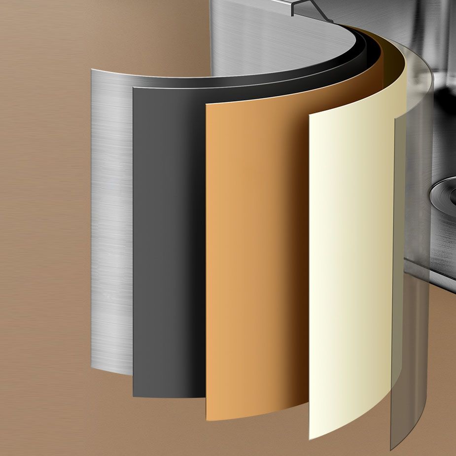 Modern Style Kitchen Sink Stainless Steel Noise-cancelling Design Drop-In Kitchen Sink