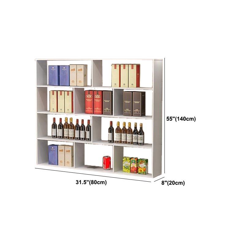 Modern Wall Mounted Bottle Wine Rack Manufactured Wood Wine Bottle Holder