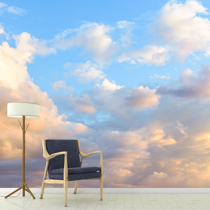 Sky Photography Mural Wallpaper Environment Friendly Living Room Wall Mural