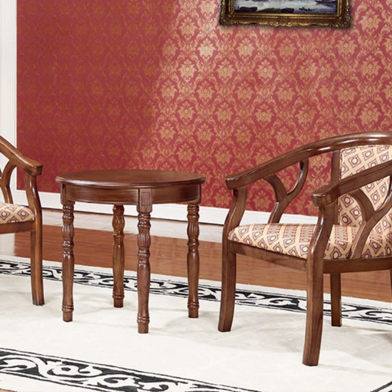 Solid Wood Frame Dining Chairs Dining Arm Chair for Dining Room
