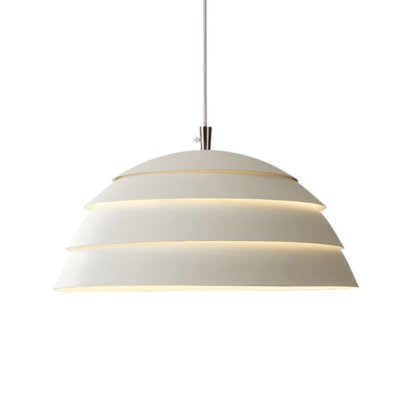 1 Light Bowl Shade Hanging Light Fixture Living Room Bedroom Modern Simple Pendant Light