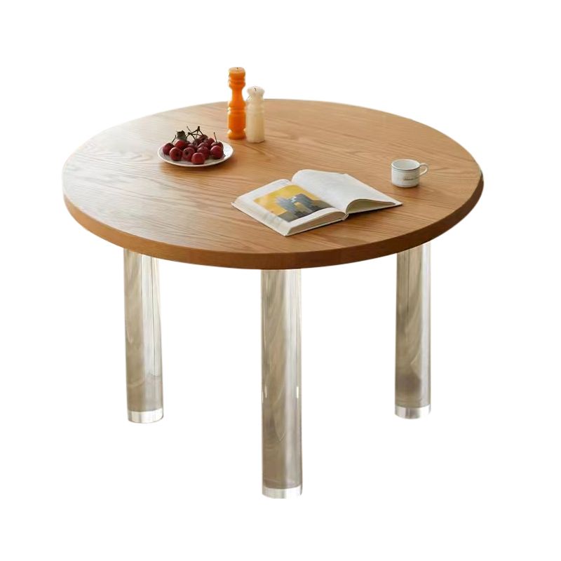 Modern Style Round Furniture Kitchen Dining Table with 3 Legs