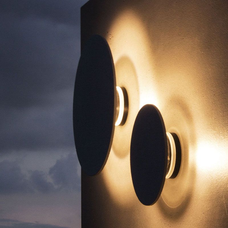 1-Light Stone Wall Sconce Modern Simple Wall Mount Lamp for Dining Room