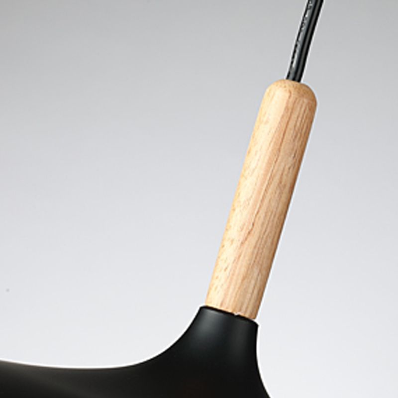 Pot Cover Shade Hanging Lighting Modern Macaron Style Metal 1 Pendant Light Pendant pour le chevet