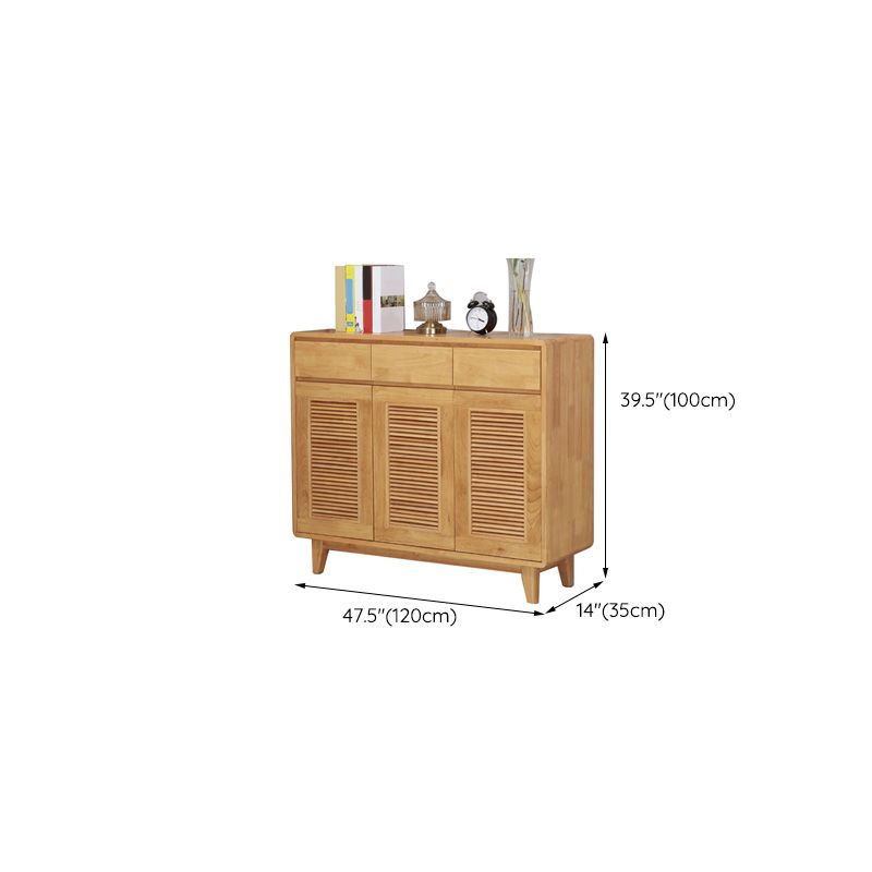 39.37" Tall 2 - Door Accent Cabinet Contemporary Wood Accent Cabinet