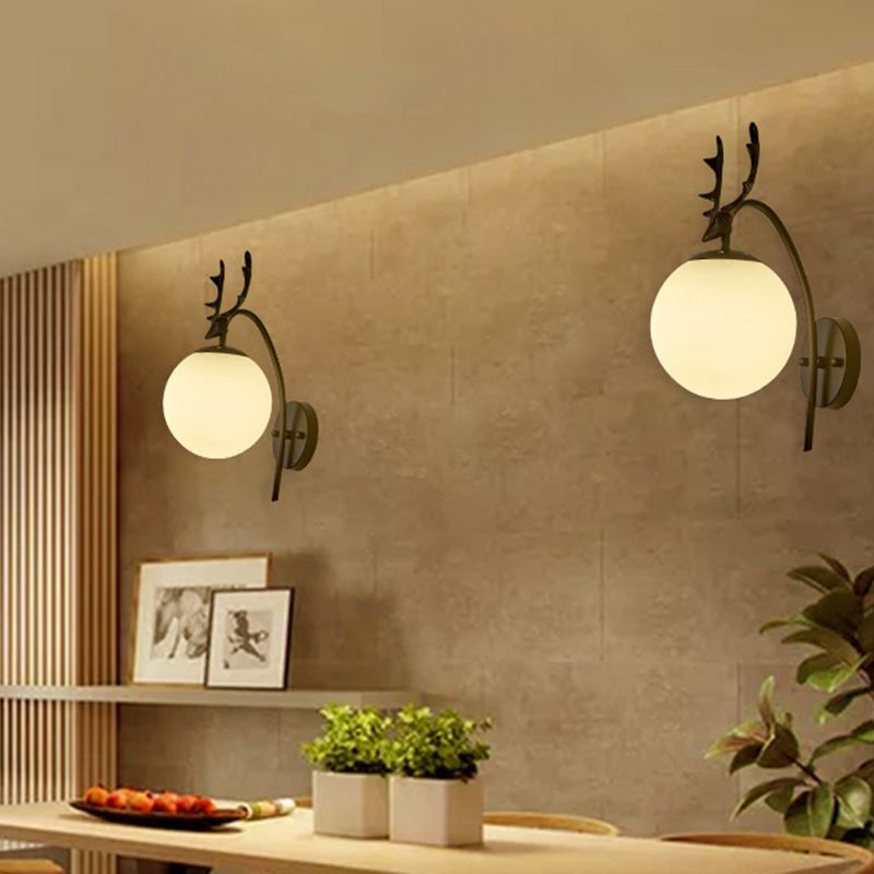 Modern Wall Sconce Lighting Glass 1 Light Wall Lighting Fixtures for Dining Room