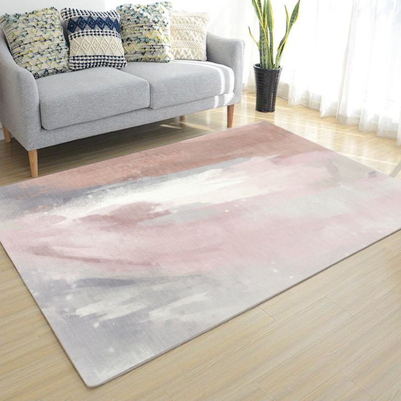 Eenvoud wasbaar tapijt modern vloerkleed polyester vlekbestendig gebied tapijt voor woonkamer