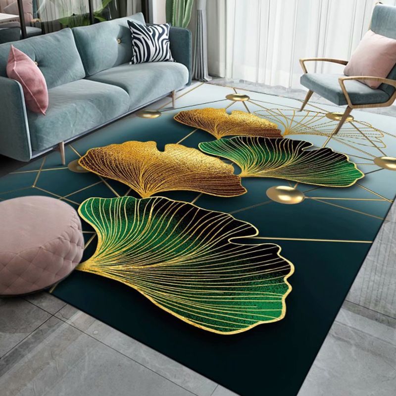 Army Modern Rug Polyéster Área de mariposa RUG RUG RUG de respaldo sin deslizamiento para sala de estar