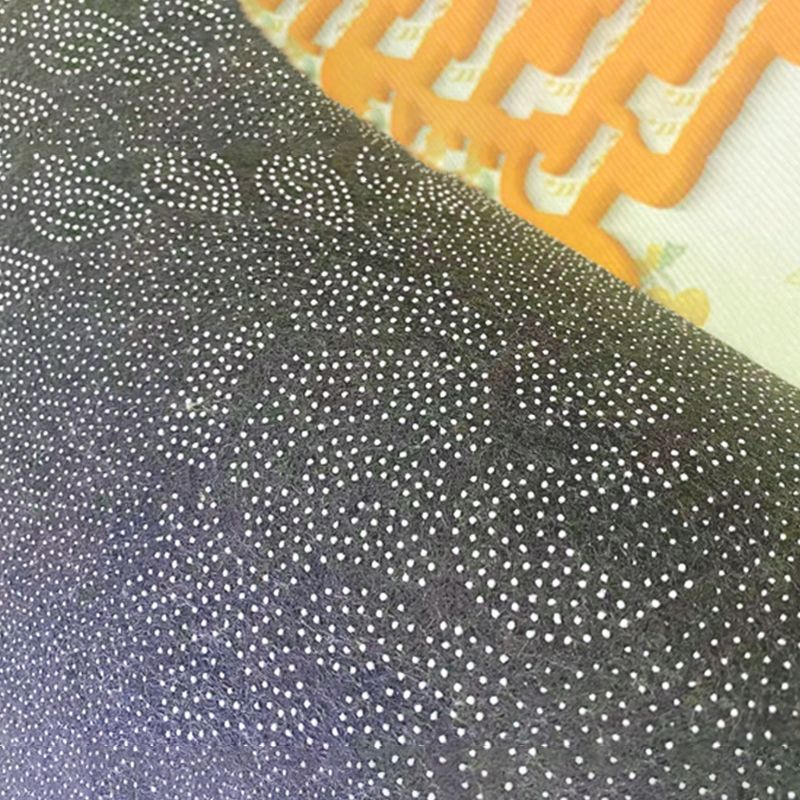 Green Modern Rug Polyester Abstract Contrast Color Rug Washable Rug for Living Room