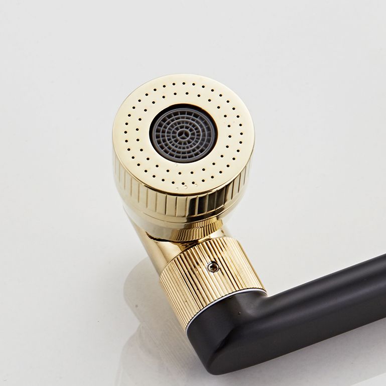 Vessel Sink Faucet Glam Style Single Lever Handle Faucets for Bathroom