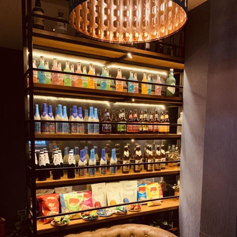 Freestanding Modern Bottle Wine Rack Black with Shelf Bottle Holder Metal