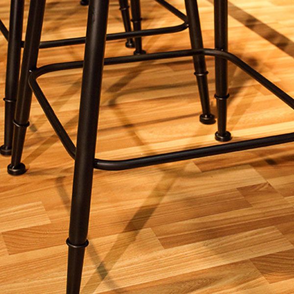 Modern 1/11 Pieces Bar Table Set Rectangle Wood Counter Table with High Stools for Cafe