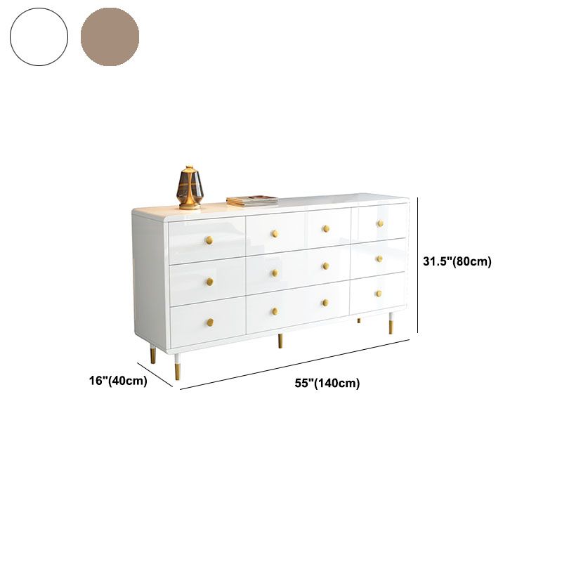 Modern Dresser Artificial Wood Storage Chest , 31.5-inch Height
