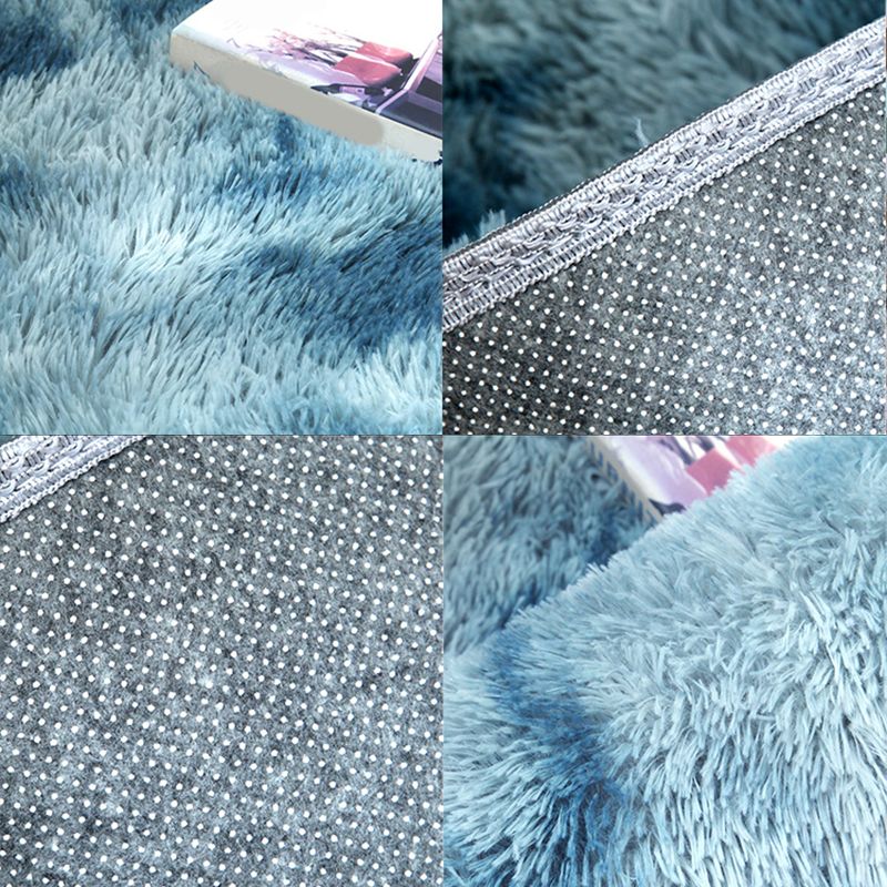 Tapijt met veelkleurige strepenprint, kunstwol, relaxruimtetapijt, antislip, diervriendelijk tapijt voor decoratie