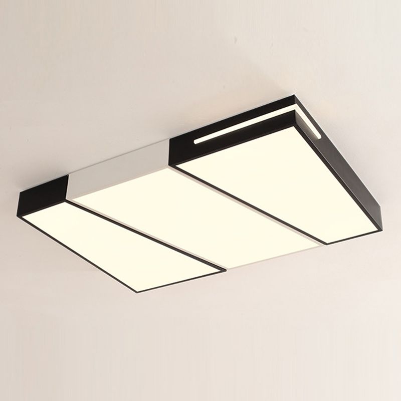 Plafonnier géométrique de style moderne, luminaire de plafond pour chambre à coucher, salon