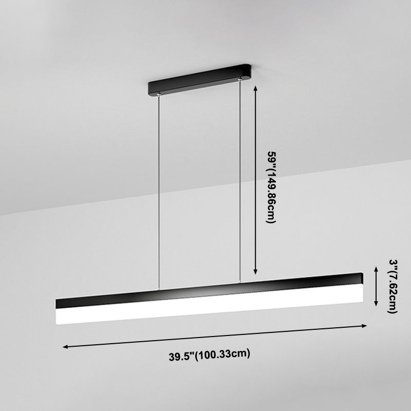 LED Island Lamp armatuur Noordse moderne stijl eetkamer kantoor hanger licht licht