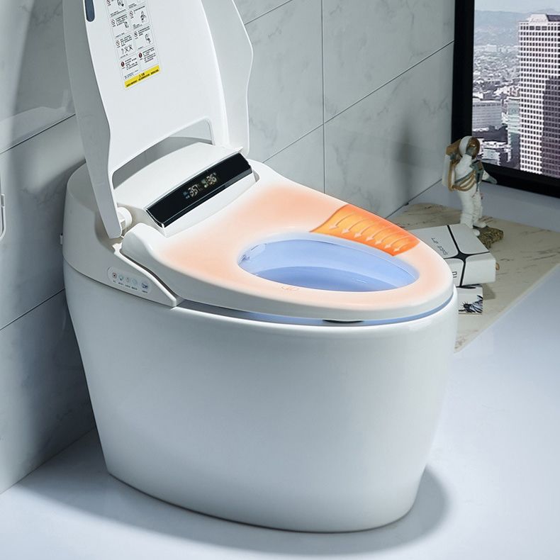 Floor Mounted Porcelain Toilet One Piece Toilet Modern Urine Toilet