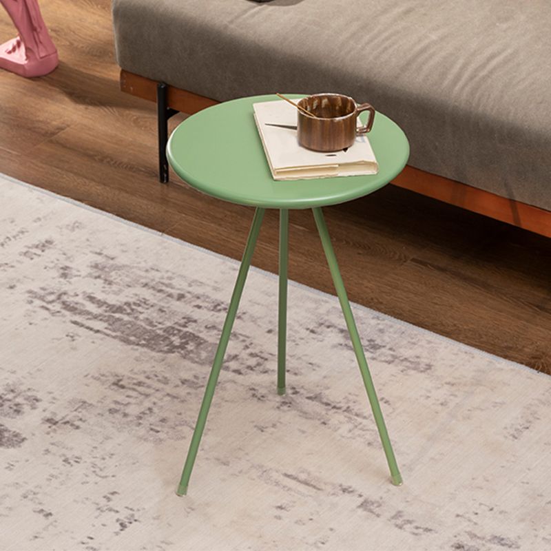 21.6"/27.5"Tall 3 Legs Round Ironcraft Table Top Coffee Table