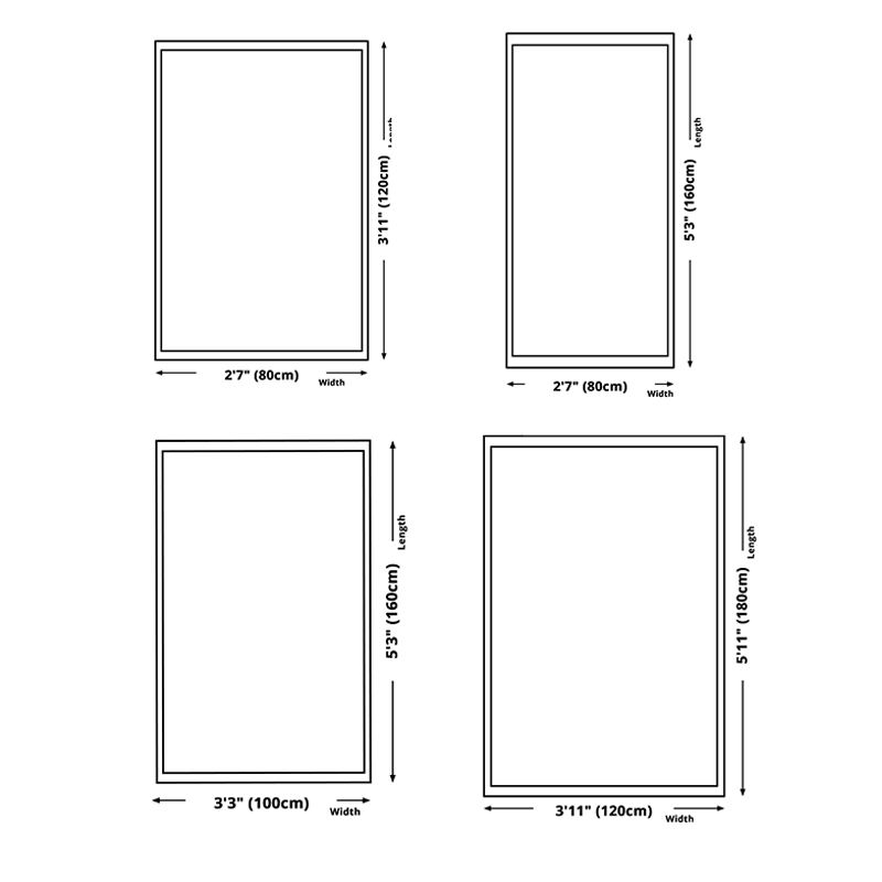 Dark Gray Modern Rug Polyester Circle Rug Non-Slip Backing Rug for Home Decoration