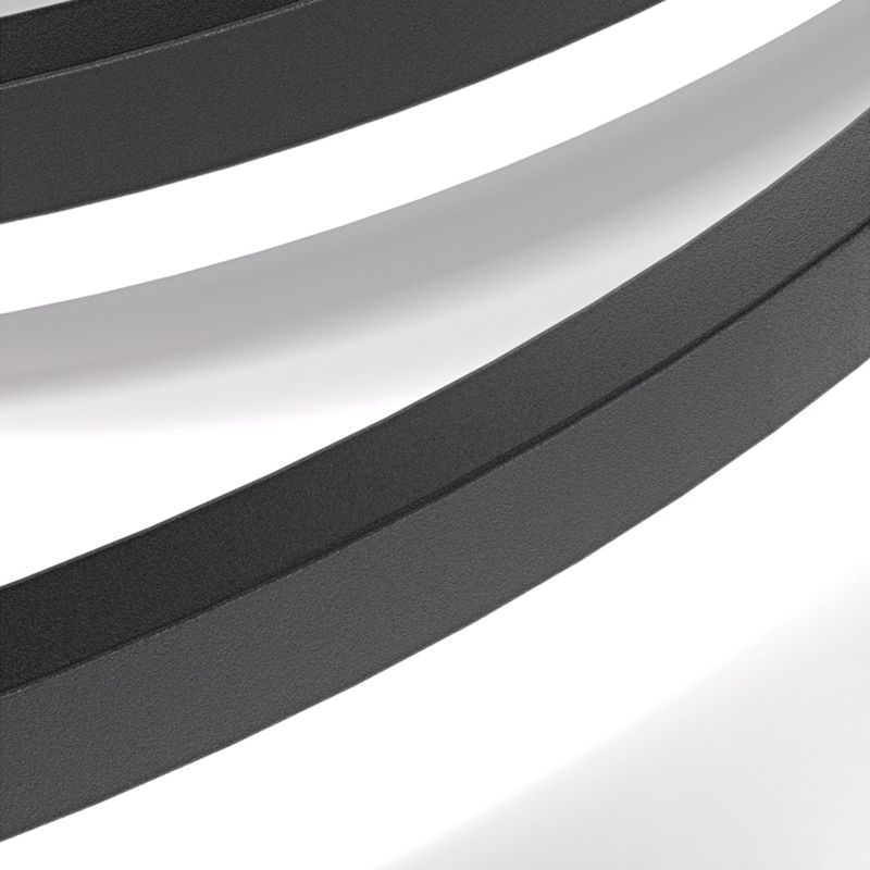 Luz de lámpara de araña moderna accesorios de iluminación de araña de araña circular