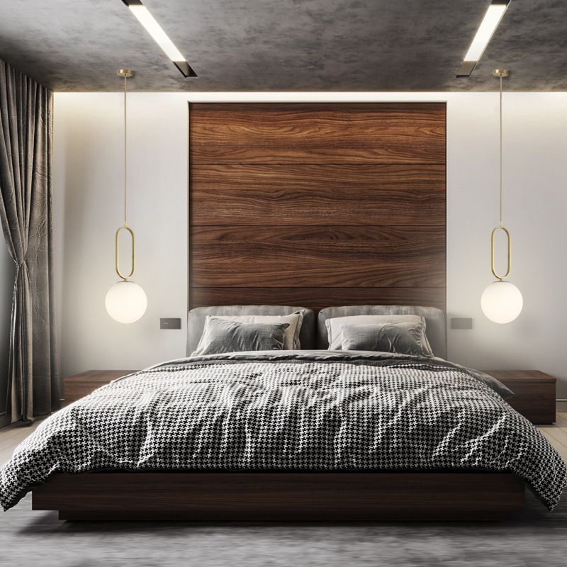 Lampada appesa alla palla bianca SEMPLICITÀ STHILE GLIGLIE LUCE PENDANTE APPOSTAZIONE PER CAMERA