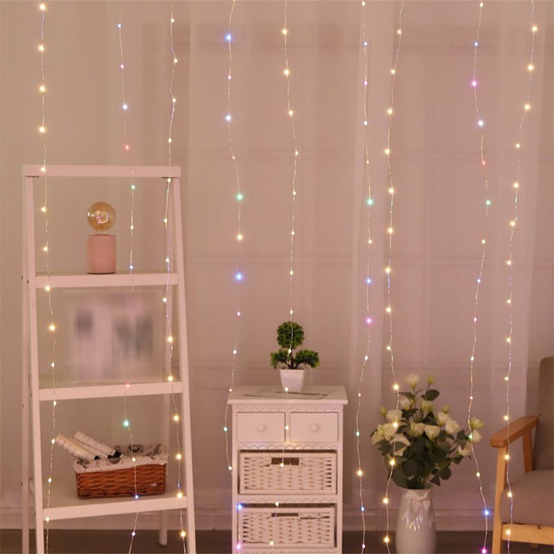 Modern LED Rope Light Fairy 300 Lights Curtain Lights for Christmas Decoration
