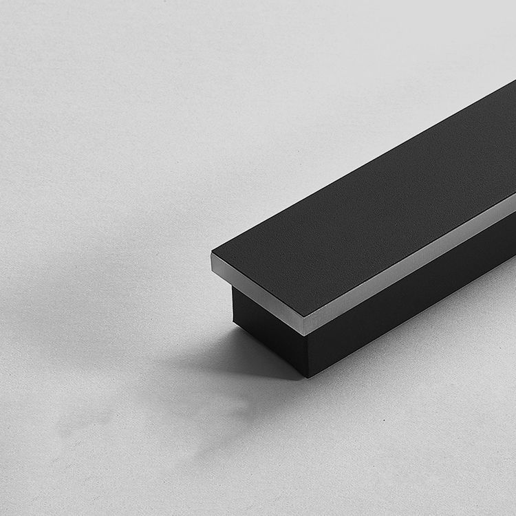 Plafonnier encastré à LED linéaire, luminaires de plafond modernes avec abat-jour en acrylique