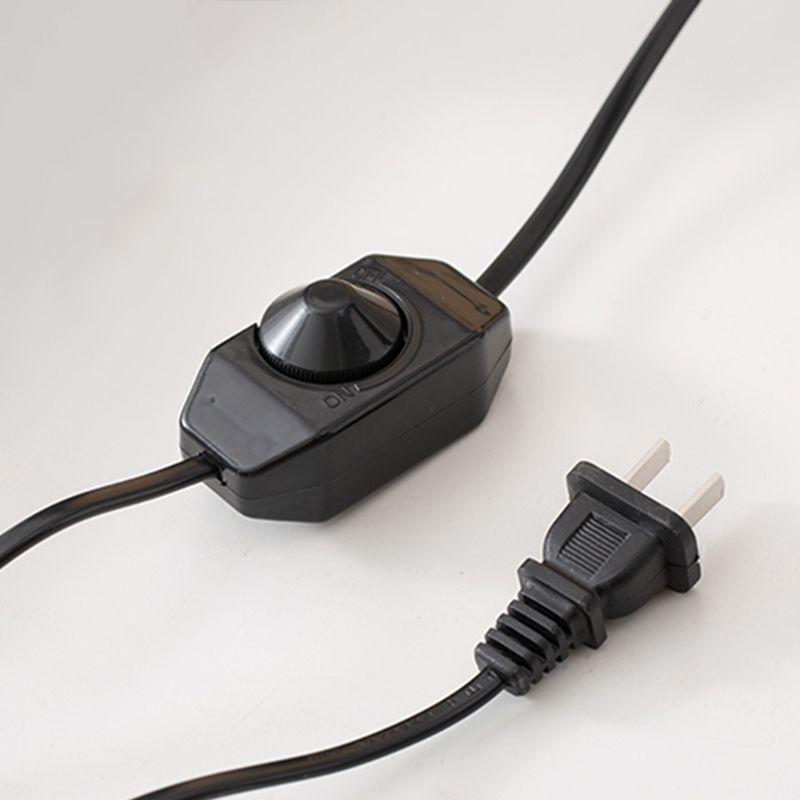 Lámpara de escritorio de metal nórdico, lámpara de mesa de cera fundida para aromaterapia para dormitorio