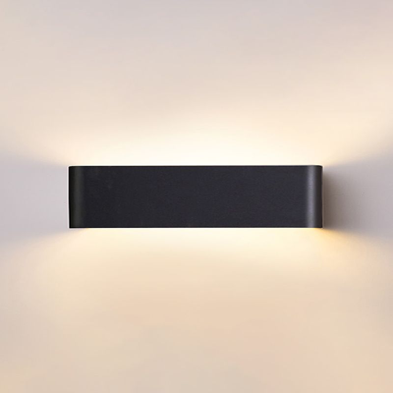 Forme carrée Applexion murale en métal moderne Lumière murale à 1 lumière