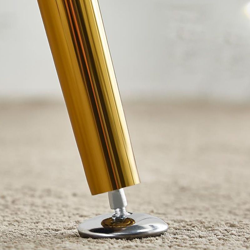 Flared Arms Solid Color 23.6"Wide Armchair with Basic Four Legs